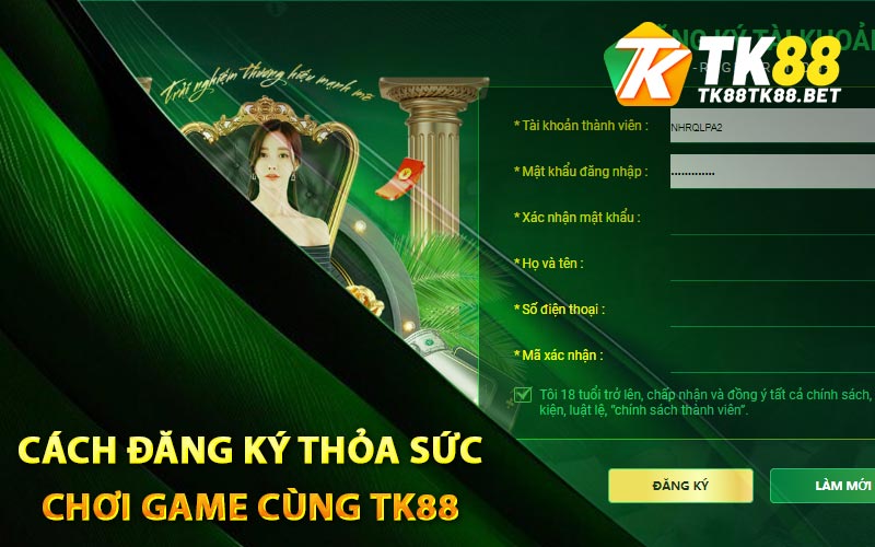 Khuyến Mãi TK88 - Rình Lộc Vàng Đầu Năm Mới 2024 3 Cách đăng ký thỏa sức chơi game cùng TK88