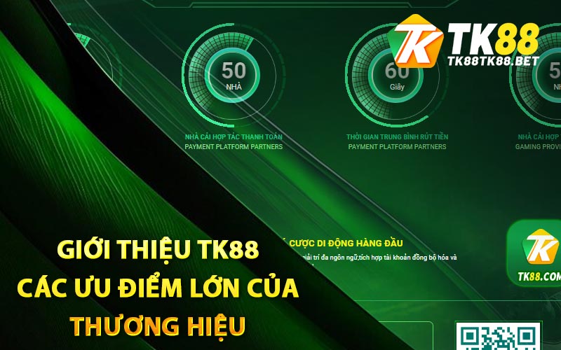 Giới Thiệu TK88 - Nhà Cái Trực Tuyến Đáng Tin Cậy Năm 2024 3 Giới thiệu TK88 các ưu điểm lớn của thương hiệu